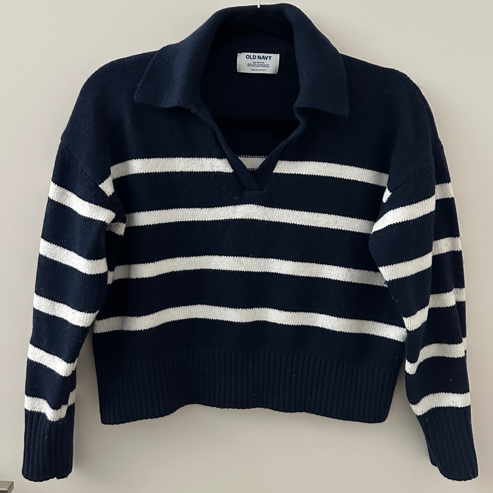 Old Navy V-Neck Polo Sweater